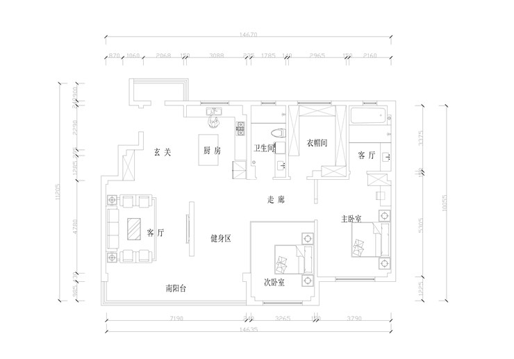 匯銀東第-158平-北歐工業(yè)-平面布局.jpg