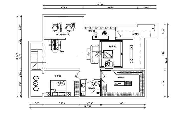 信達萬科城-270平-現(xiàn)代輕奢-戶型圖（地下）.jpg